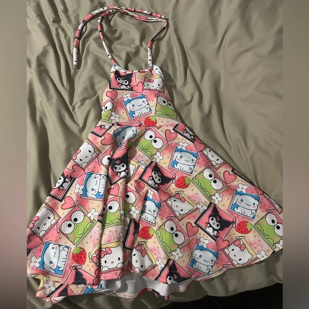 Girls Sanrio halter dress size 5 - Picture 1 of 1